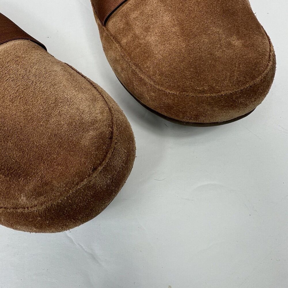 Vionic Chill Bridget Brown Suede Loafers Size 11 Slip-On Flats Comfort - Picture 4 of 11